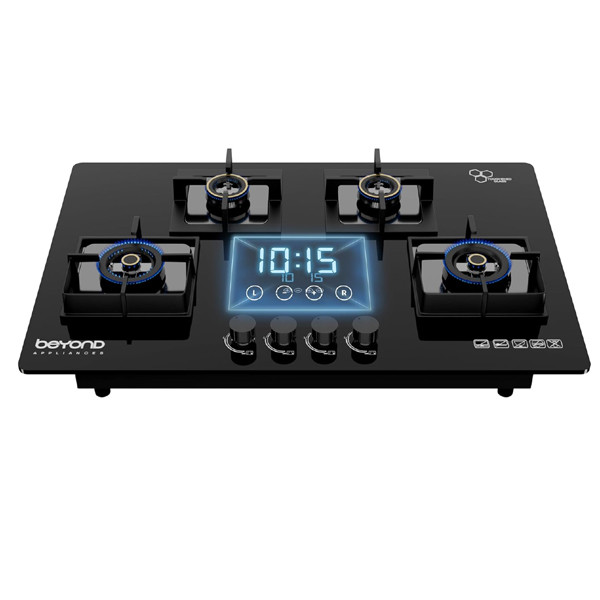 4 Burner Smart Glass